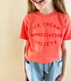Alphabet Bags | Ice Cream Appreciation Society T-Shirts | Orange