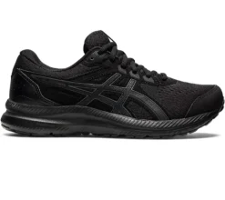 Asics Women's Trainers | Gel Contend 8 | Black/Carrier Grey