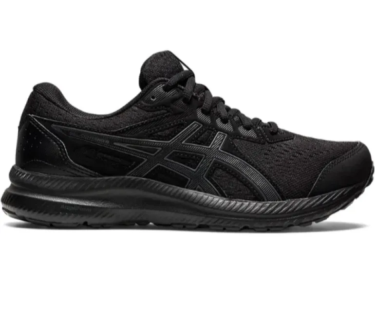 Asics Women's Trainers | Gel Contend 8 | Black/Carrier Grey