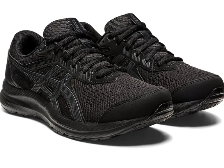 Asics Women's Trainers | Gel Contend 8 | Black/Carrier Grey