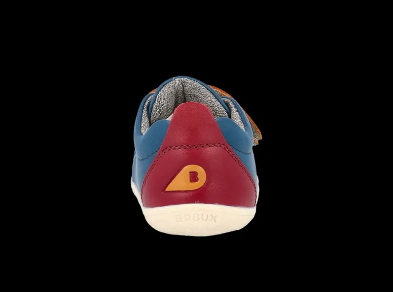 Bobux Grass Court | Step up | Tidal Teal & Cranberry