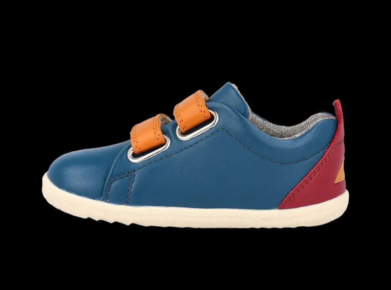 Bobux Grass Court | Step up | Tidal Teal & Cranberry