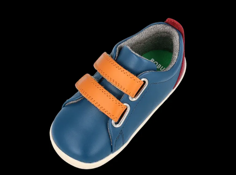 Bobux Grass Court | Step up | Tidal Teal & Cranberry