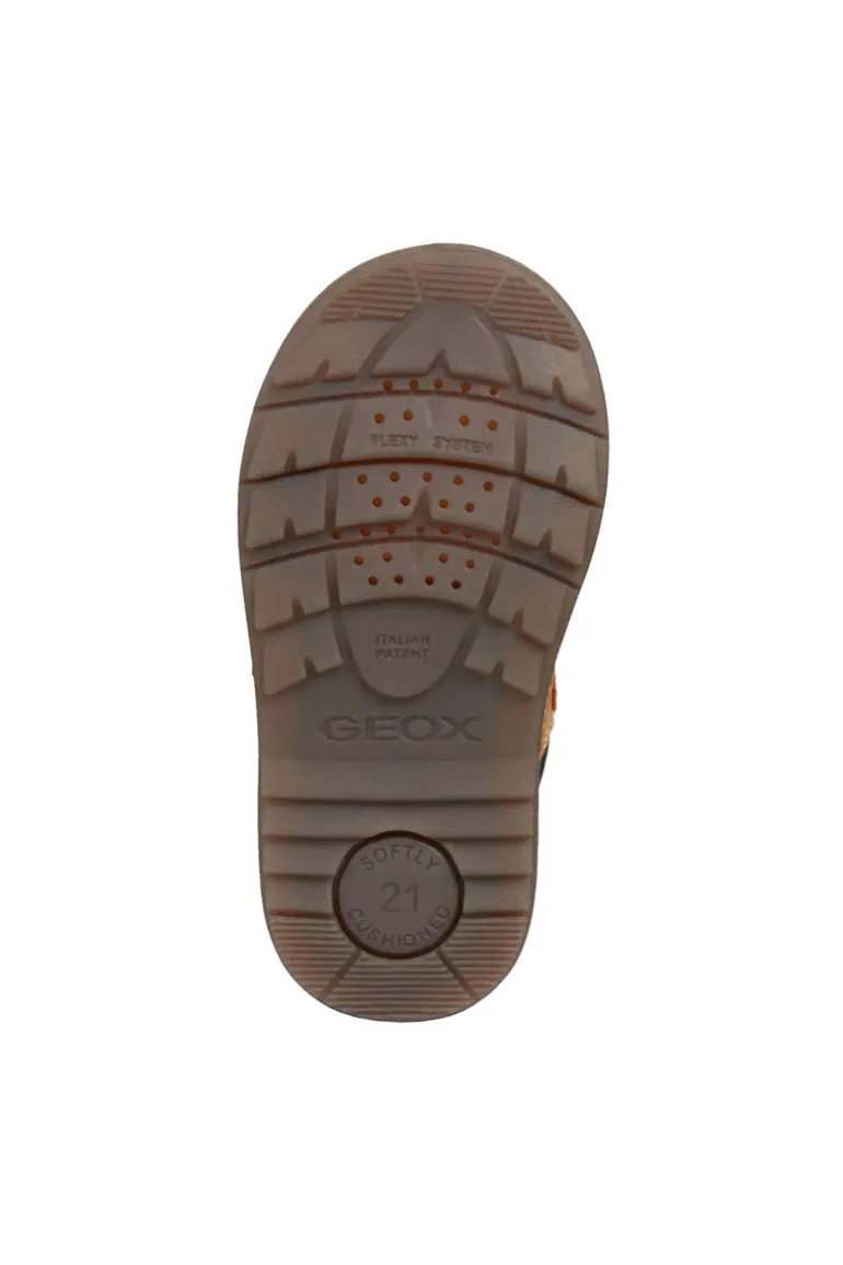 Geox Kids Boots | Hynde Velcro | Tan