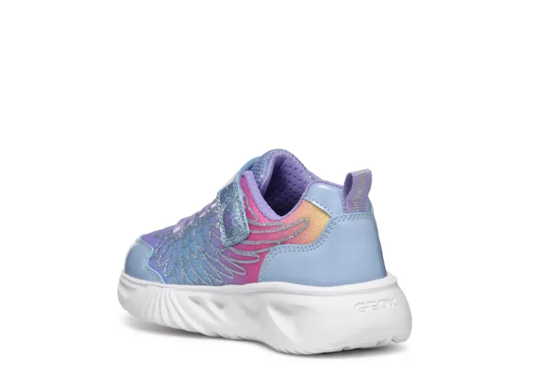 Geox Kids Trainers | Assister | Sky & Multi