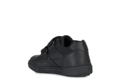 Geox School Shoes | Poseido Velcro | Black