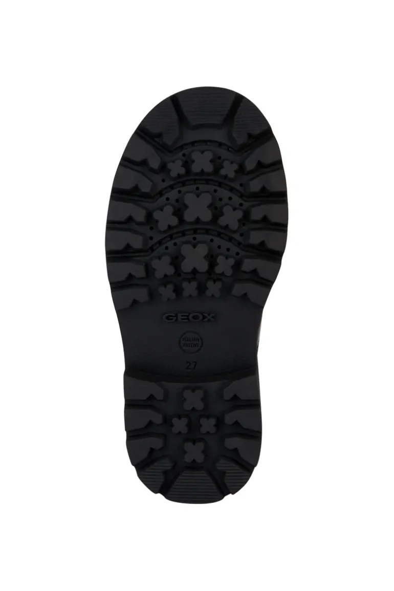 Geox School Shoes | Shaylax Chelsea Boot | Black Patent