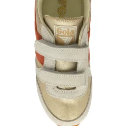 Gola Kids Trainers | Daytona | Gold, Orange Spice & Sun