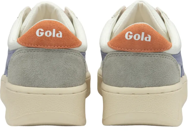 Gola Women's Trainers | Grandslam | White, Lavender & Terracott