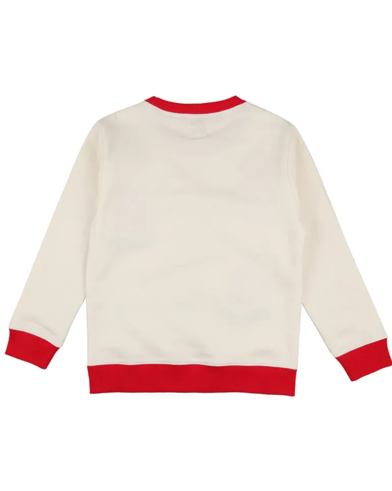 Lilly and Sid Sweatshirt | Flower Embroidered