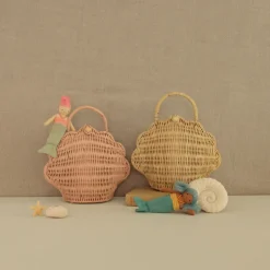 Olli Ella | Shell Bag | Straw Natural