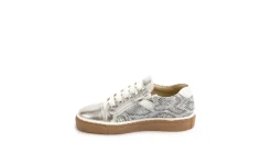 Petasil | Annie | Trainers | Snake Blue & Silver
