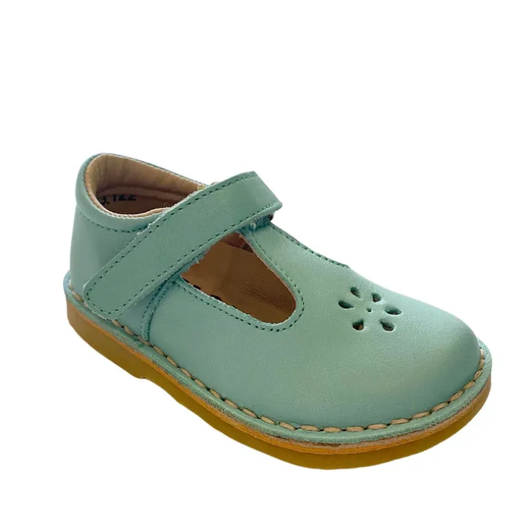 Petasil | Ciara | T-Bar Shoes | Mint