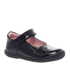Petasil School Shoes | Dakota | Black Patent