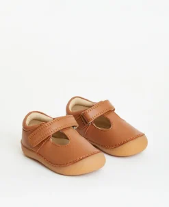Prenta First Walker Shoes | Atlas | Tan Leather