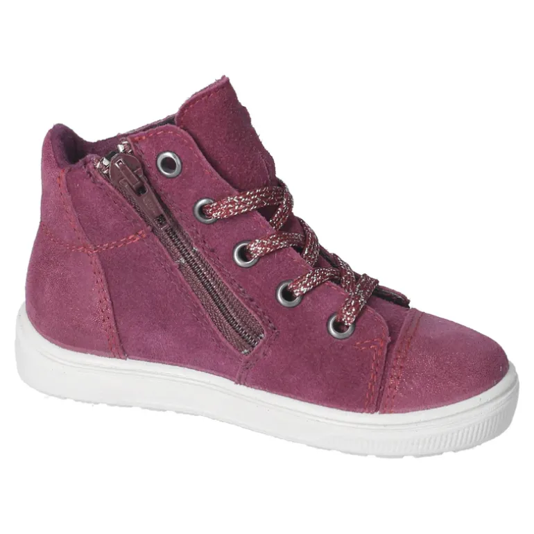 Ricosta Boots | Mel Waterproof Lace-up / Zip | Merlot