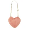 Rockahula Kids Bag | Fluffy Love Heart | Pink & Gold