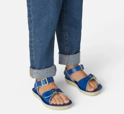 Salt-Water Sun-San | Kids Surfer Sandals | Cobalt Blue