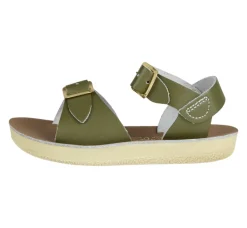 Salt-Water Sun-San | Kids Surfer Sandals | Olive