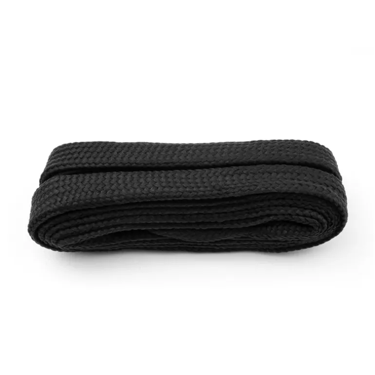 Shoestring Laces | Black Flat | 100cm