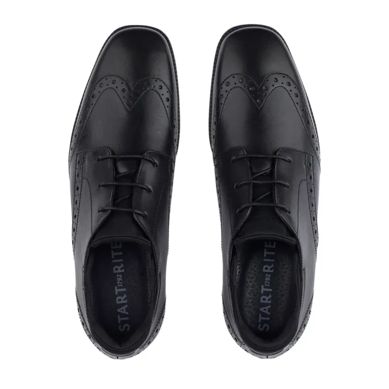 Start-Rite Tailor Lace Up School Shoes | Black